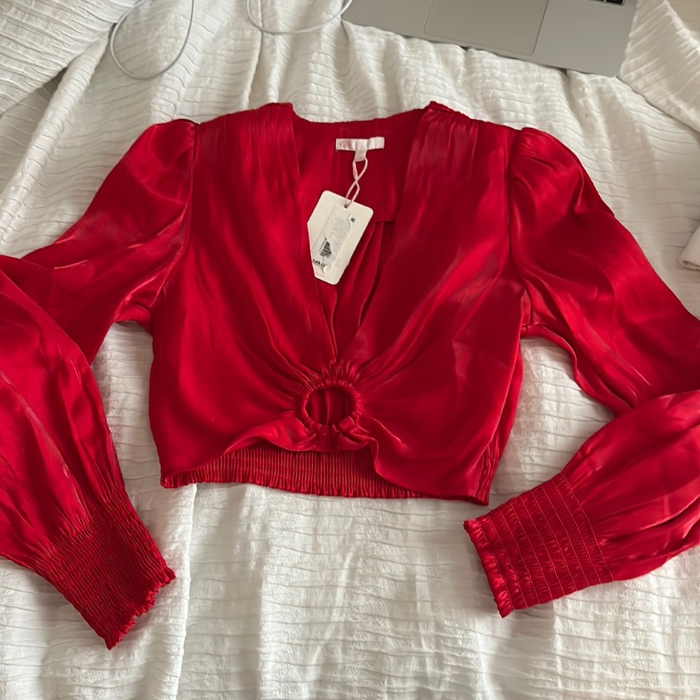 brand new with tags long sleeve dress top